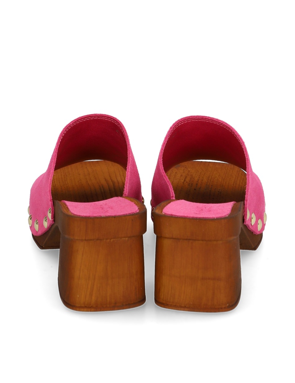 Veloursleder Pantoffel