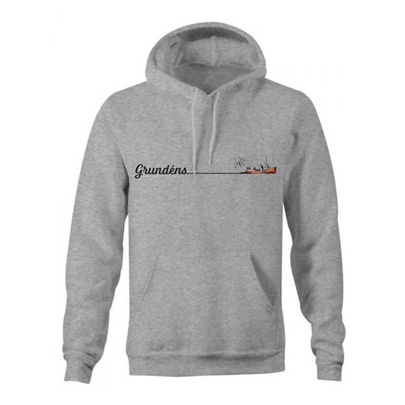 Sweat Homme À Capuche Grundéns Lobsterman Hoodie Athletic Heather - Gris