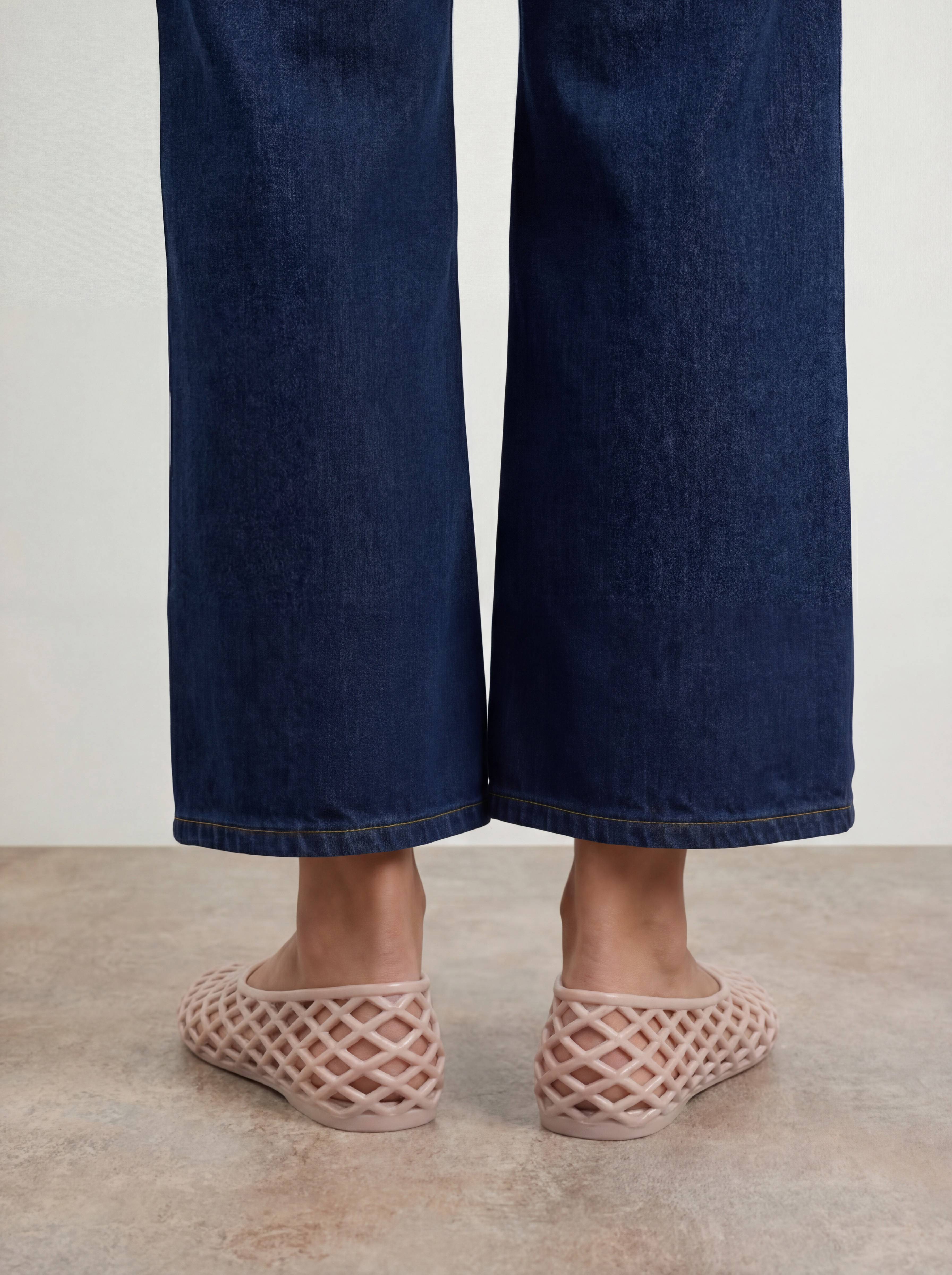 Oasis Ballerines En Plastique Ajouré Lena