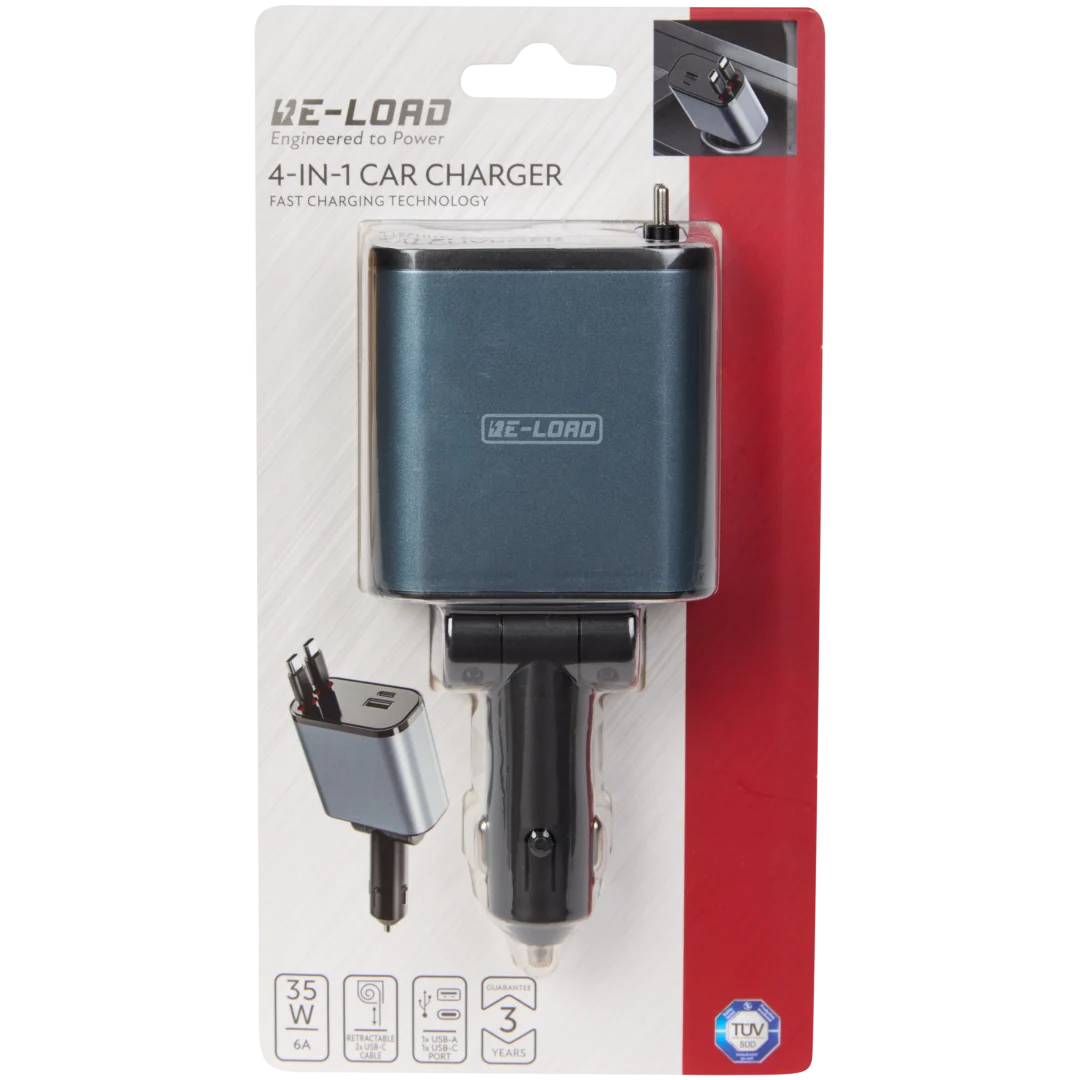 Chargeur allume-cigare 4-en-1 Re-load
