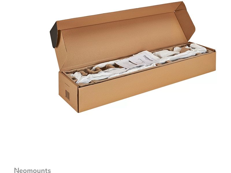 NEOMOUNTS Tischständer DS75S-950 WH2 bis 16 kg – Weiss Voll bewegliche Tischhalterung für 17-27