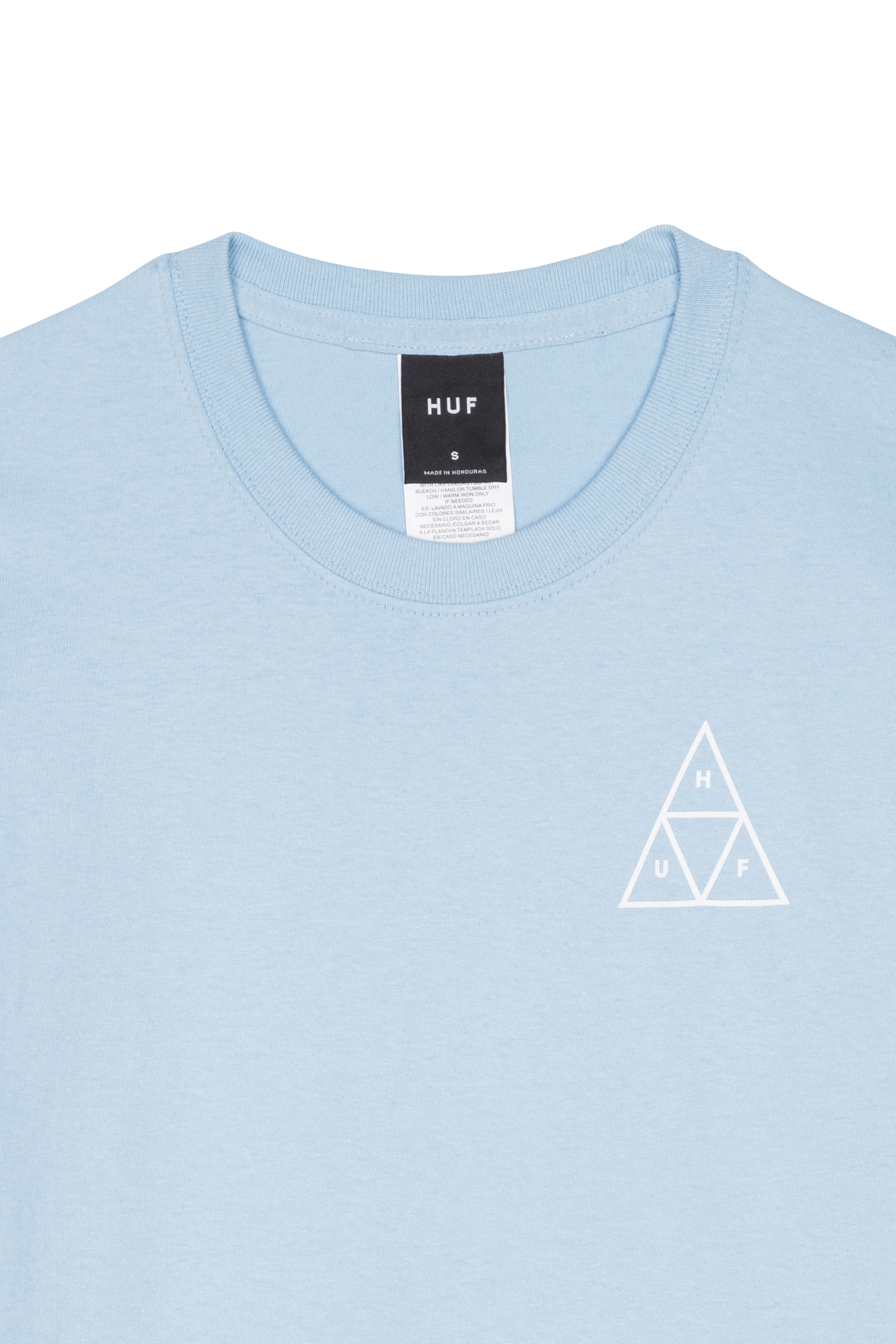 HUF T-SHIRT ESSENTIALS Bleu