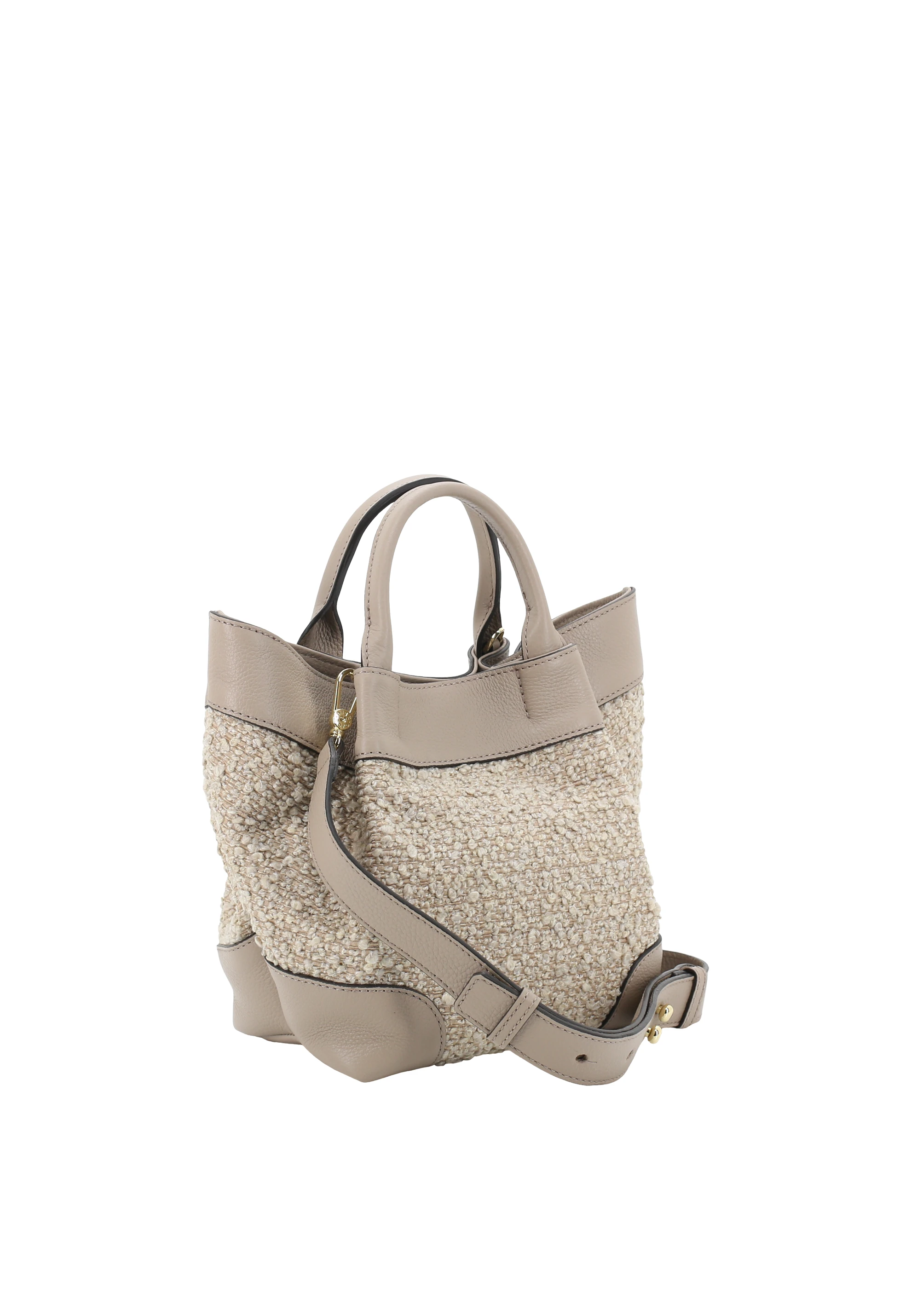 Shopper ESSENTIAL small Leather Boucle´ Standard