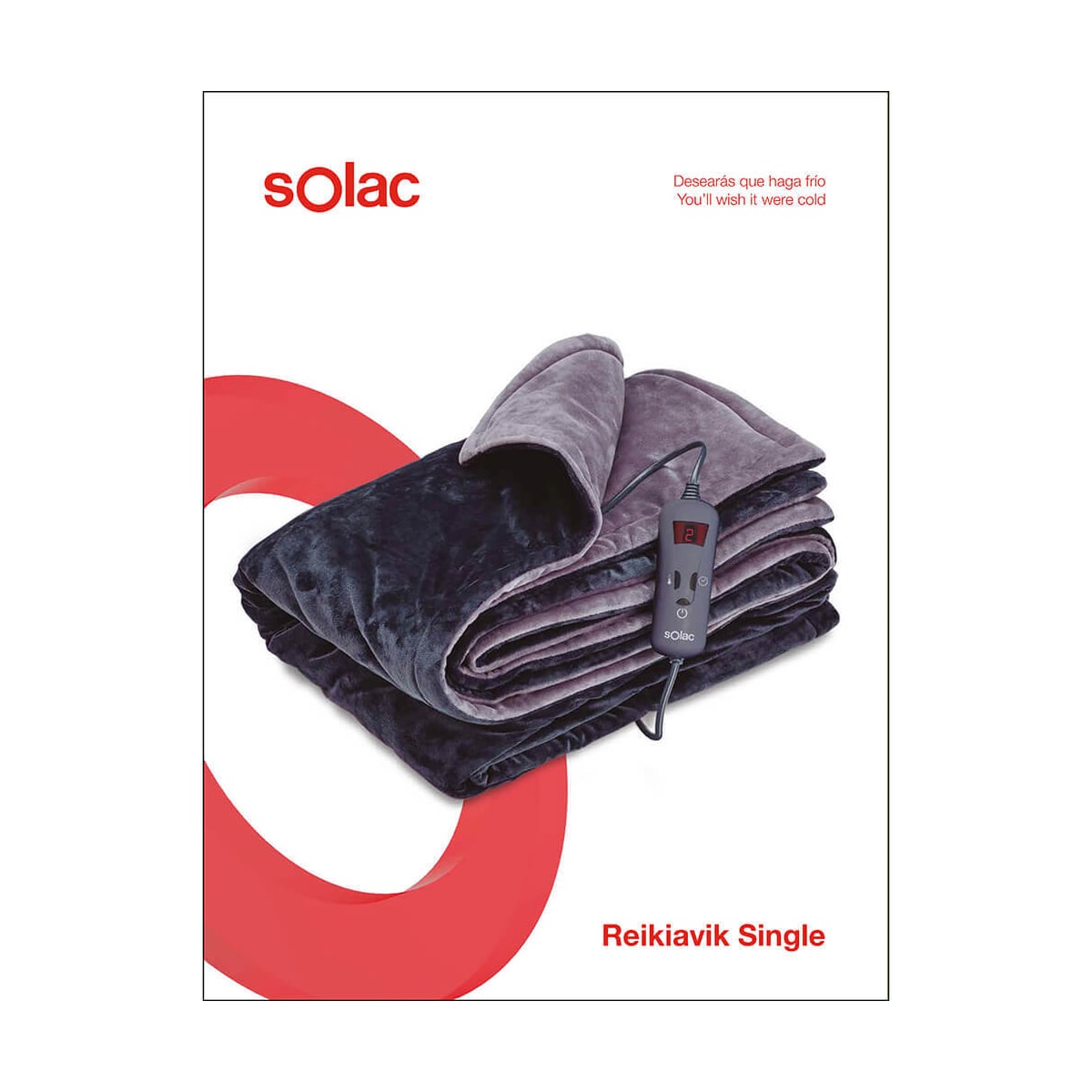 SOLAC Varmeteppe Reikiavik Single 150W