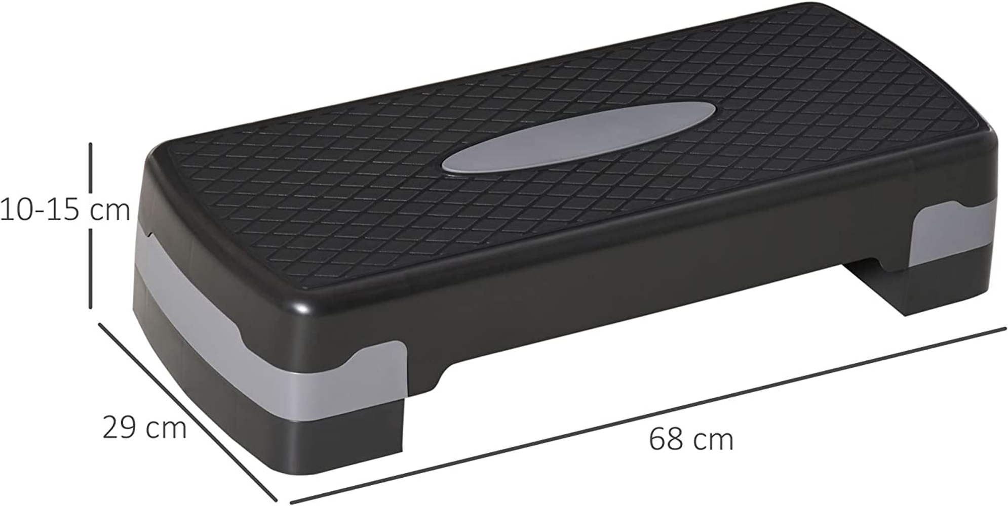 Step aeróbico Fitbody com altura ajustável