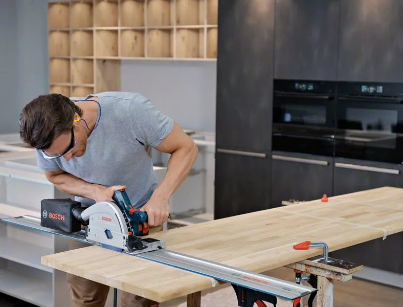 BOSCH COMBI-KIT 4 18V TOOLS: GSR 18V-90C + GKT 18V-52GC + GST 18V-155 SC+ GEX 18V-125 + 1 4.0 AH BATTERY (PROCORE) + 2 5.5 AH BATTERIES (PROCORE) + GAL 1880CV ( L)PROFESSIONAL