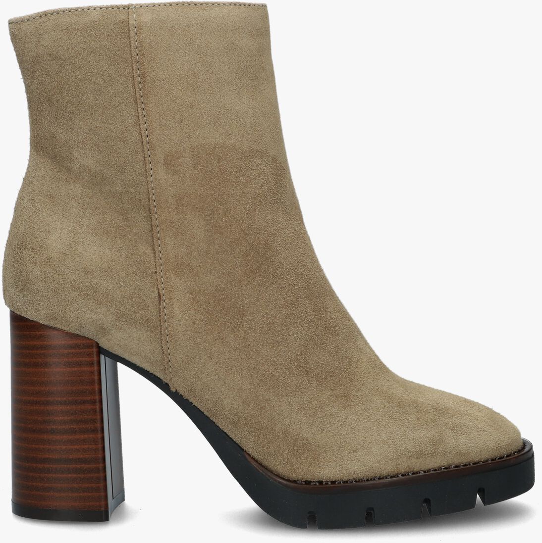 NOTRE-V beige notre-v enkellaarsjes 50183
