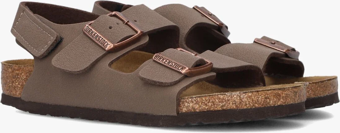 BIRKENSTOCK bruine birkenstock sandalen milano hl kids
