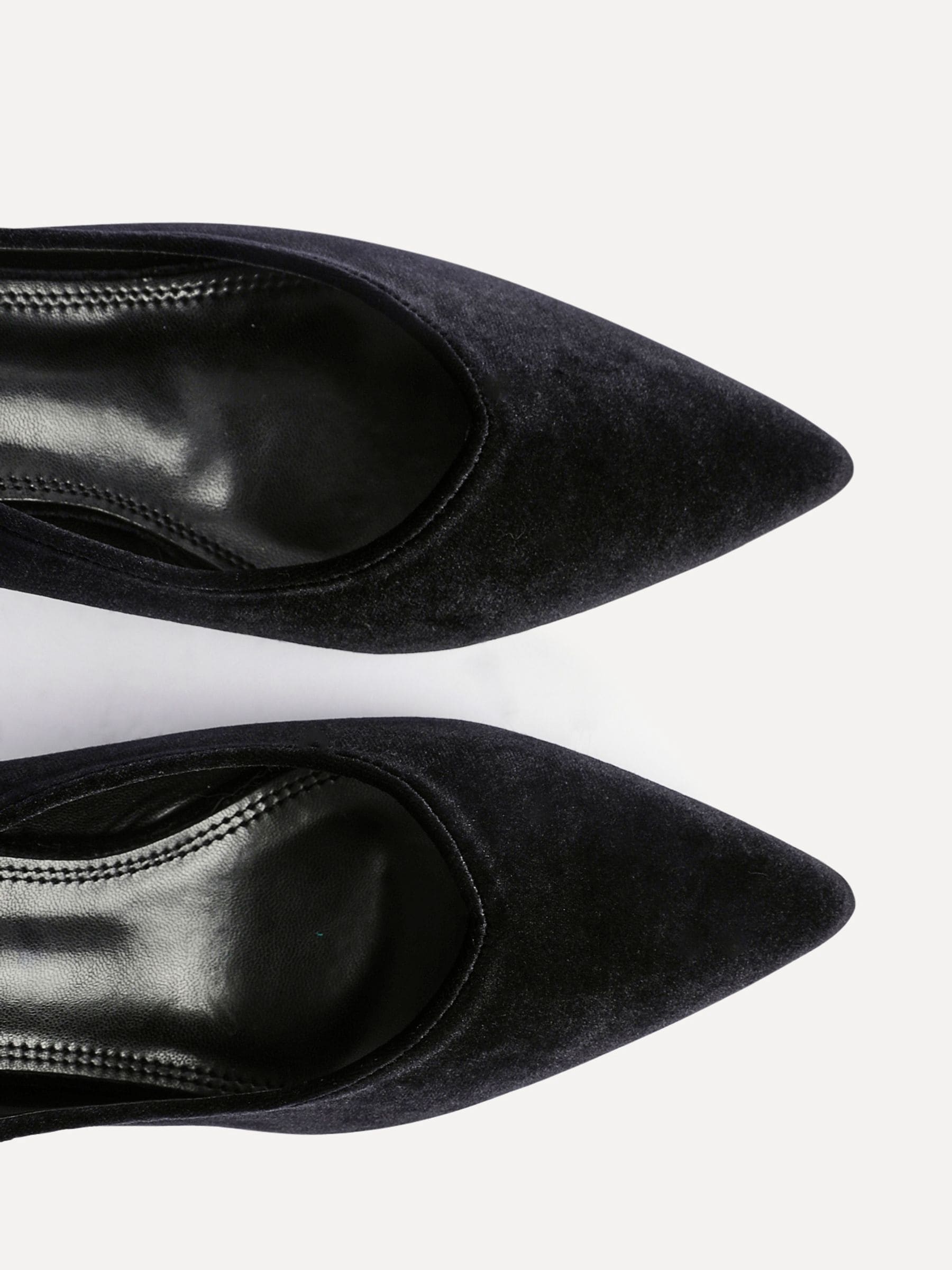 Zwart - Linzi Finesse Pointed Slingback Stiletto Court Heels