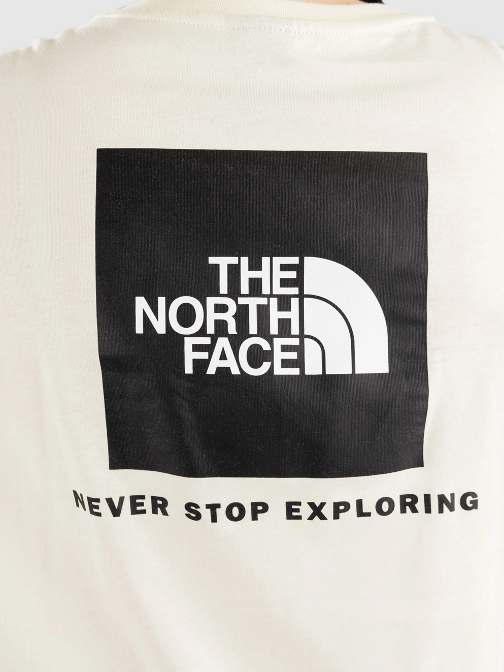 THE NORTH FACE Relaxed Redbox T-Shirt white dune