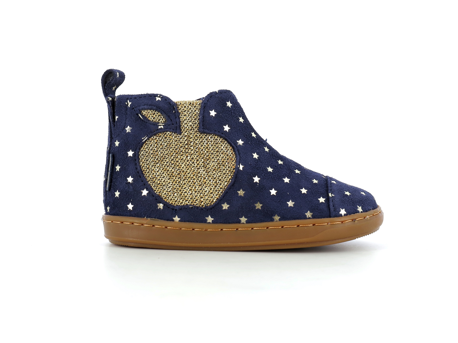 Shoopom-BOUBA  APPLE Cuir Marine