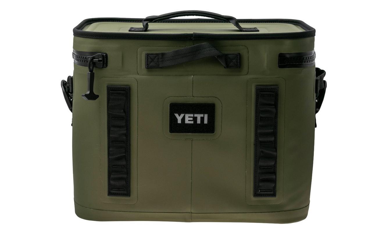 Yeti Hopper Flip 18L Cooler Bag, Olive Green, koeltas met schouderband
