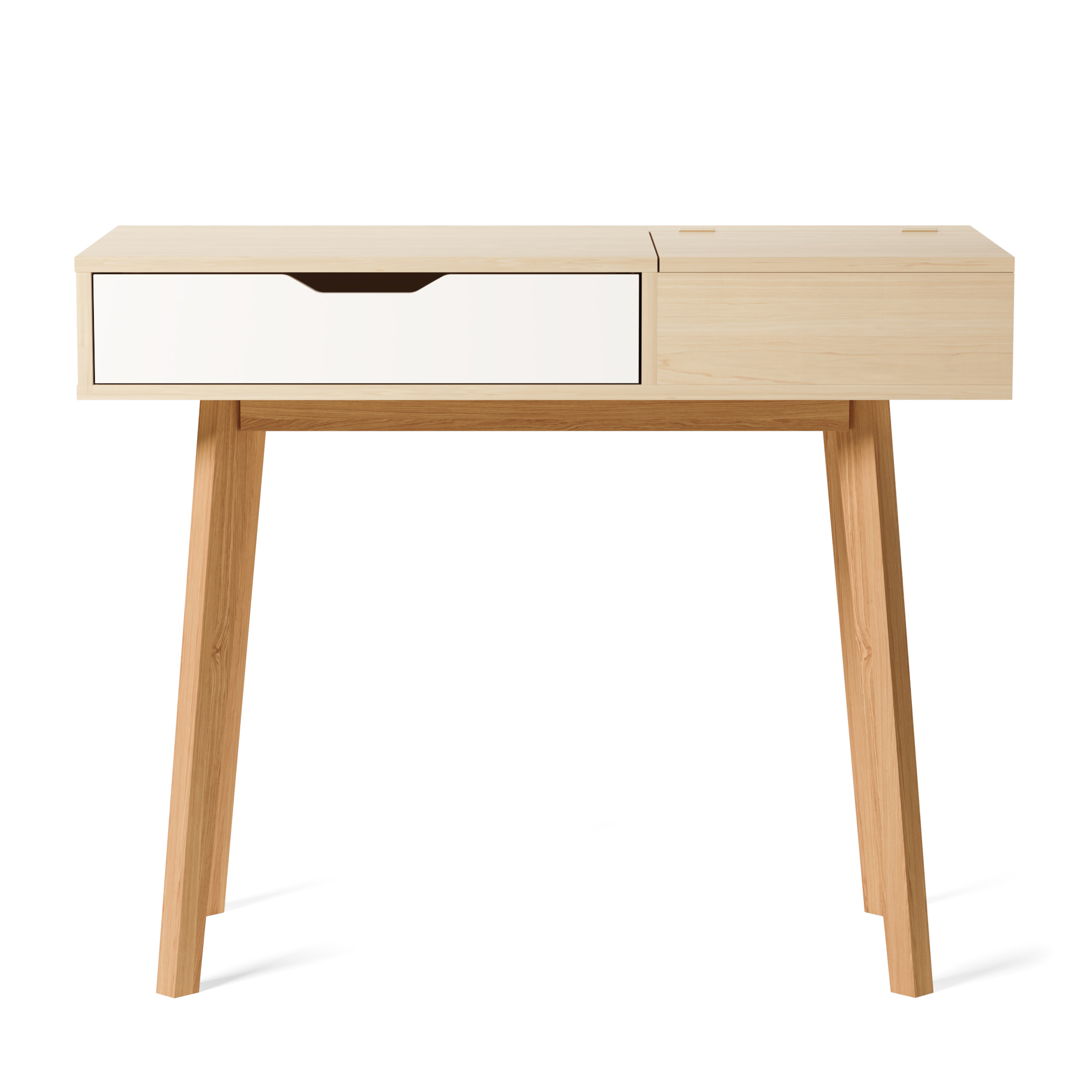 Schminktisch mit Schublade Holz CARLA