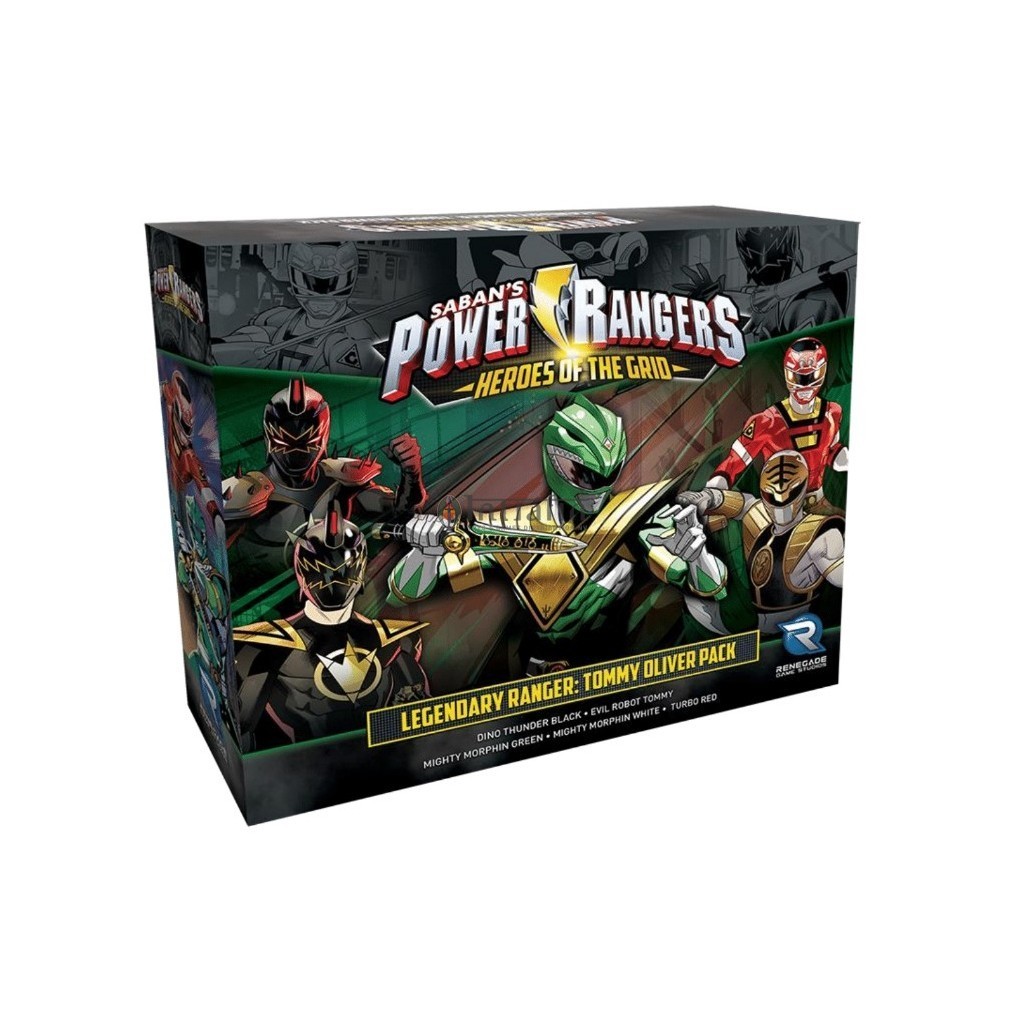 Power Rangers : Heroes of the Grid Legendary Ranger : Tommy Oliver Pack