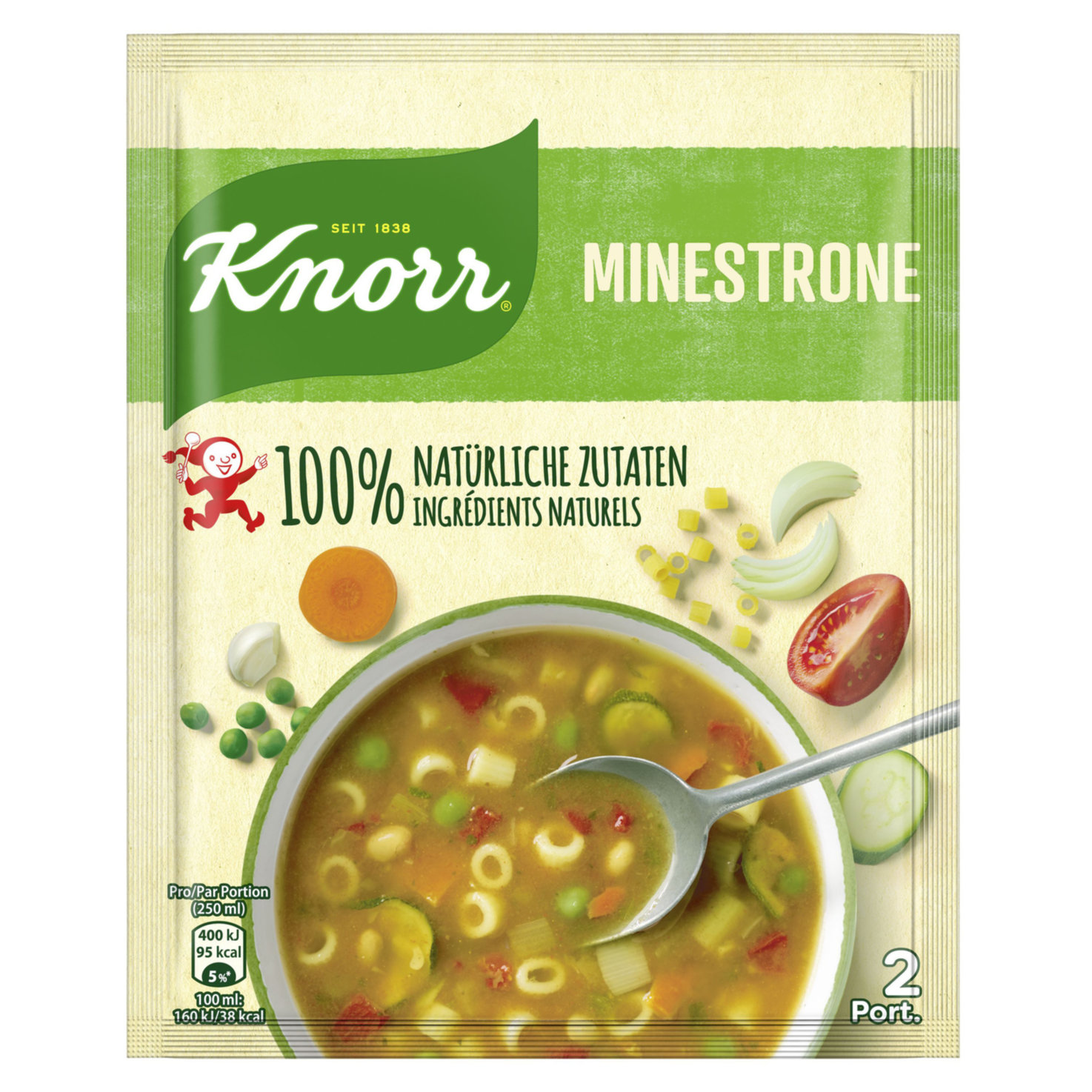 Knorr Natürlich Fein! Suppe Minestrone