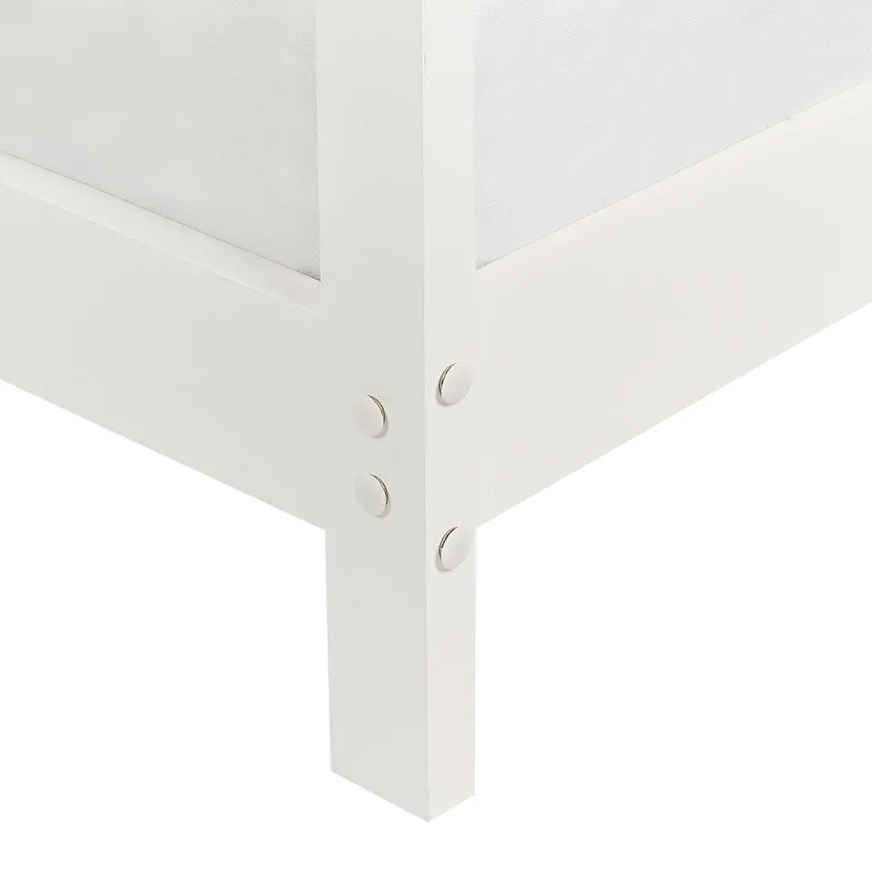 ORLU - Kinderbed - Wit - 90 x 200 cm - Dennenhout