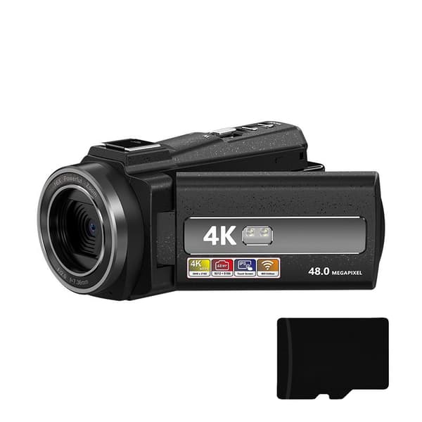 INF Videokamera m/16x zoom, IR nattsyn, fjernkontroll og 32 GB TF minnekort