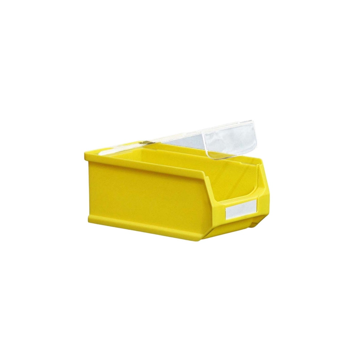 PROREGAL Value Pack 5 x Gele Opbergdoos 2.0 Met Deksel HxBxD 7,5 x 10 x 17,5 cm 0,8 Liter Opbergdoos
