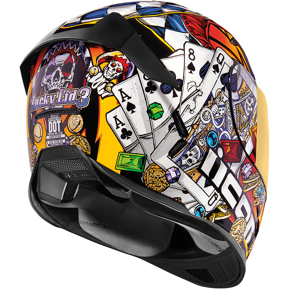 Icon - Casque Airframe Pro Luckylid3 Multicolore