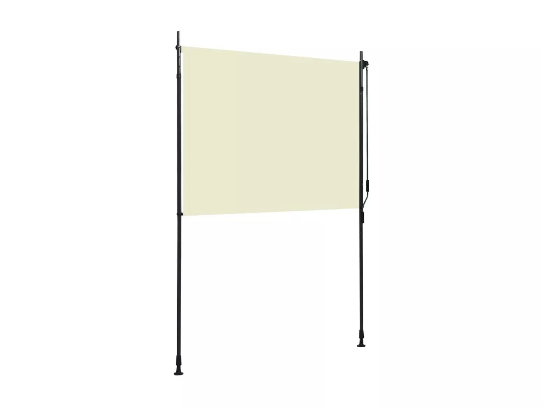 Store roulant d'extérieur 150 x 270 cm Crème