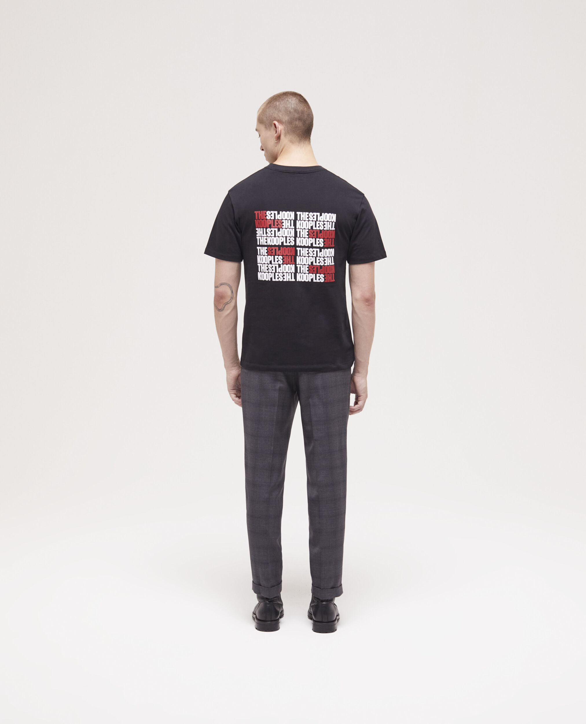 T-shirt logo The Kooples noir