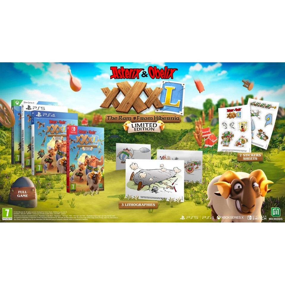 Asterix & Obelix XXXL: The Ram From Hibernia (Limited Edition)- PlayStation 5