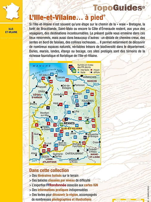 FFRP - D035 ILLE ET VILAINE A PIED FFRP