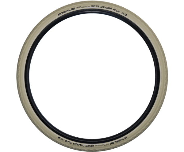 Schwalbe Delta Cruiser Plus Cykeldæk, 26 x 1 3/8 (37-590)