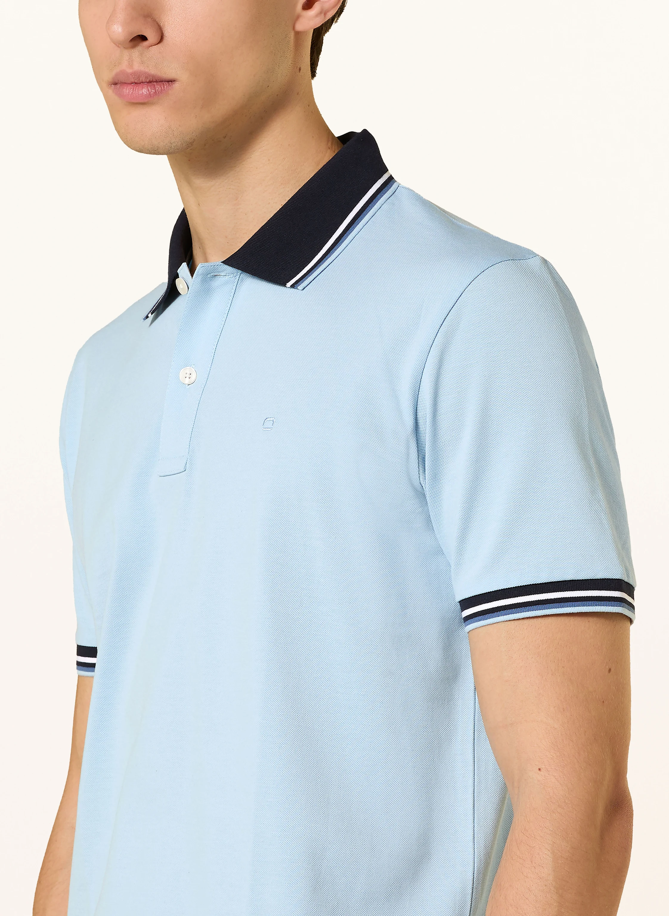 OLYMP Piqué-Poloshirt Casual Fit
