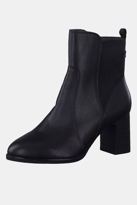 Tamaris Leder-Stiefeletten, Wechselfußbett, recycelt