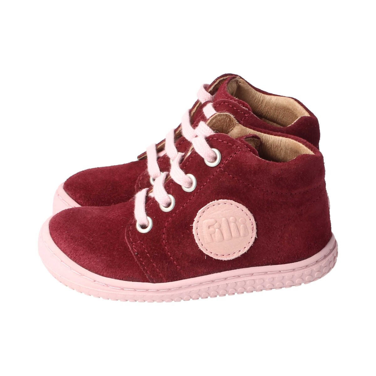3011-1 rasberry GECK velours leather laces Weite/M