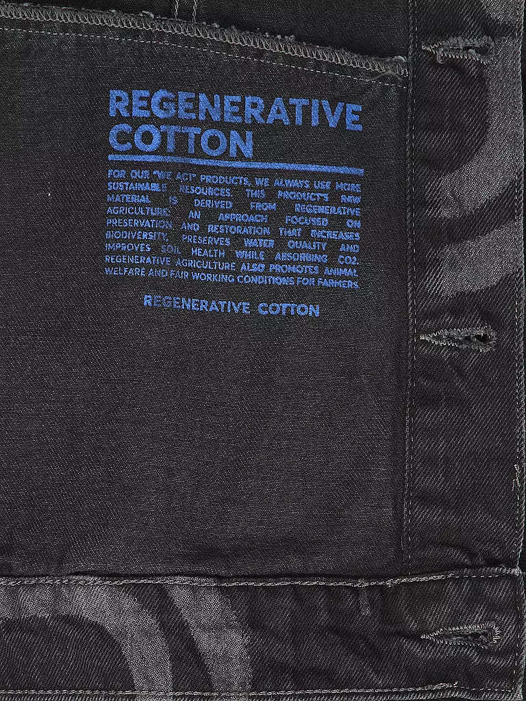 HUGO Jeansjacke WES schwarz