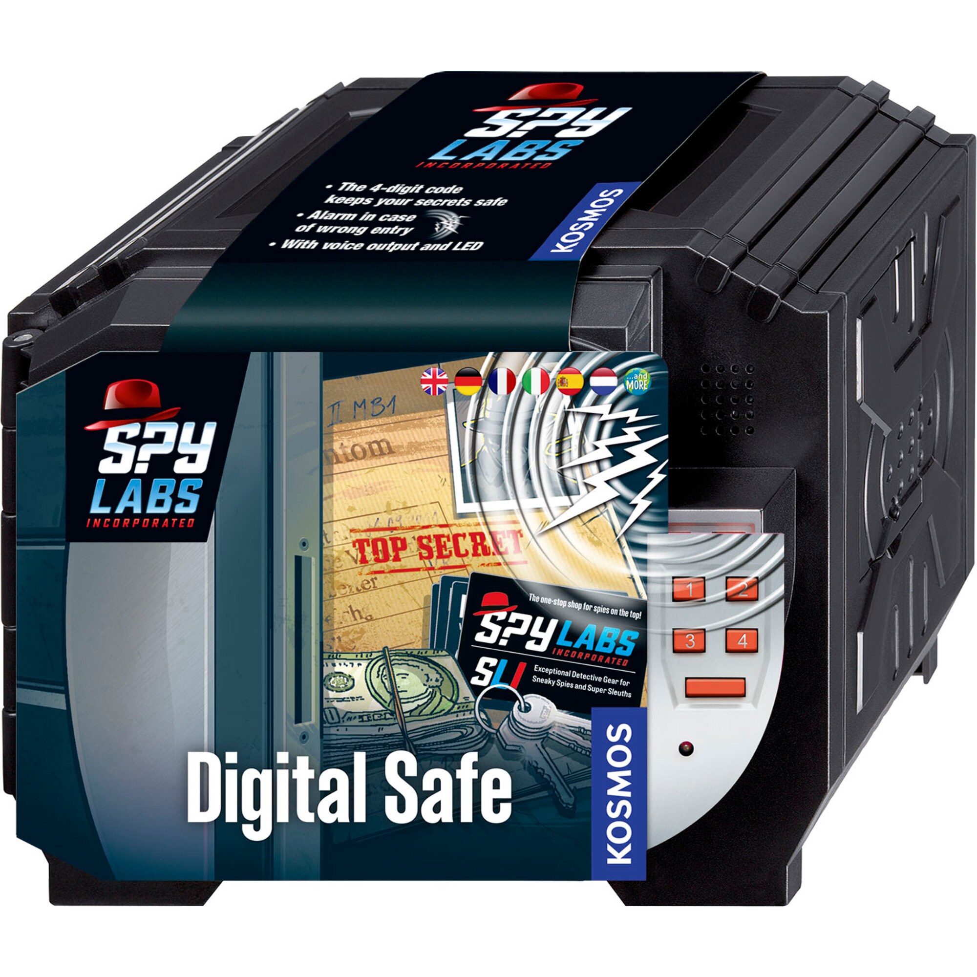 Kosmos Detektiv-Sets Spy Labs Incorporated Digital Safe