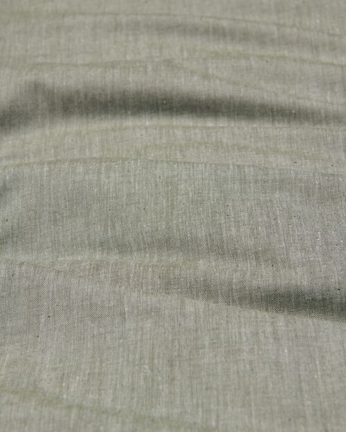 housse de couette chambray 140x200/220 vert