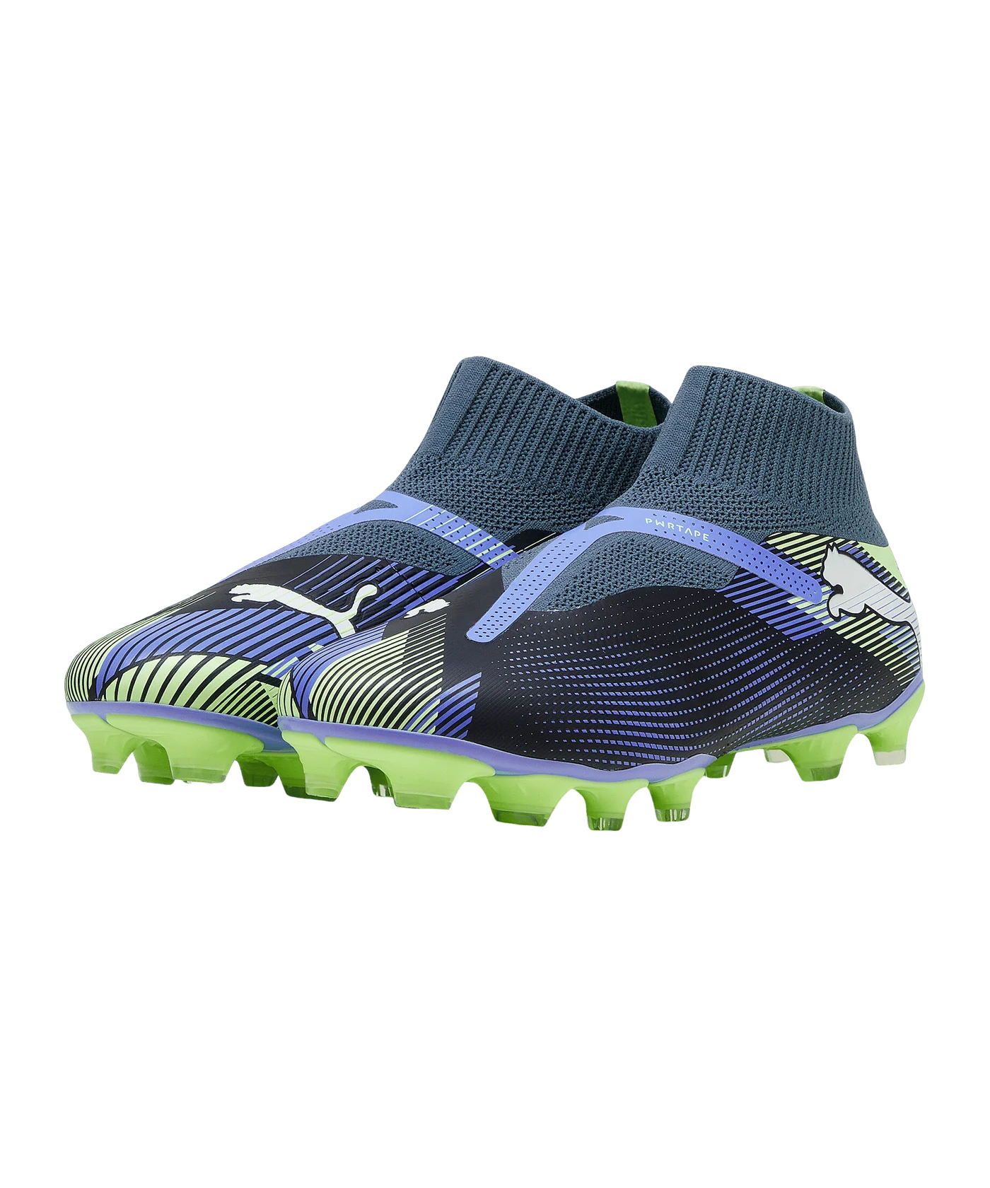 PUMA FUTURE 7 Match+ LL FG/AG Lights Out Grau Weiss F03