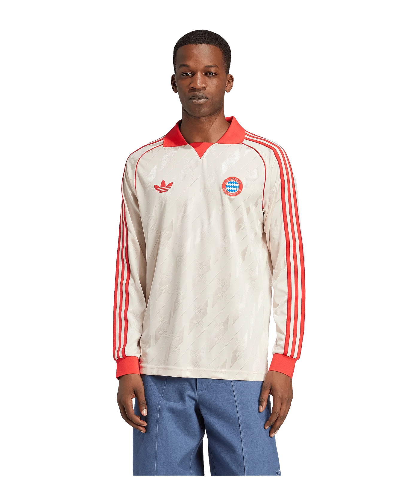 adidas Originals FC Bayern München Langarm Trikot Schwarz