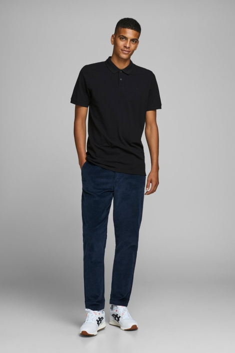 Jack & Jones zwarte heren polo