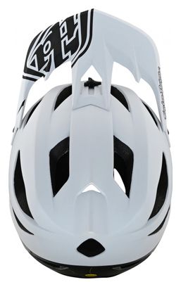 Casque Intégral Troy Lee Designs Stage Signature Blanc