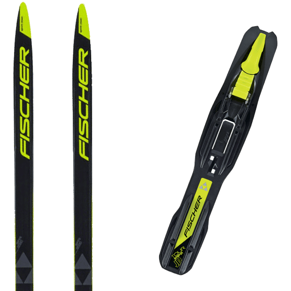 Pack ski de fond FISCHER SPRINT CROWN IFP + Fix