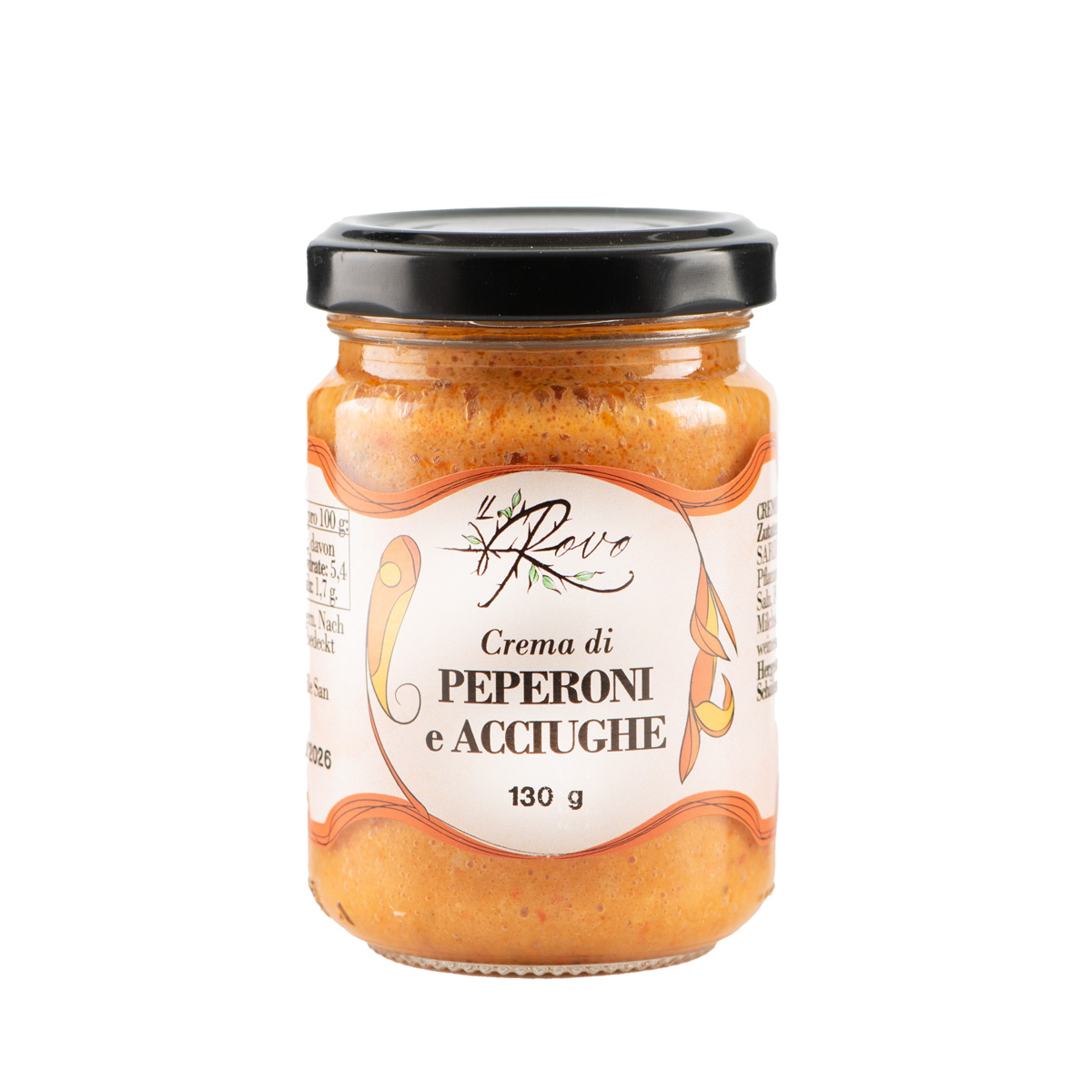 Crema di Peperoni e Acciughe, 130 g