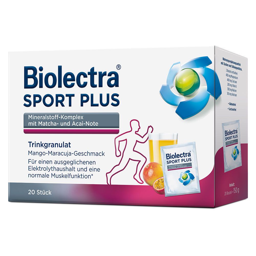 Biolectra® SPORT plus Trinkgranulat