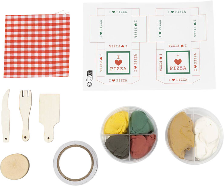 Creativ Company Mini DIY Kit Nissens Dør, Pizza