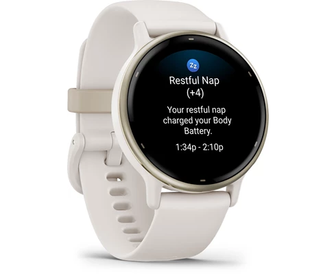 Garmin vivoactive 5, GPS, WiFi, Ivory/Cream Gold WW