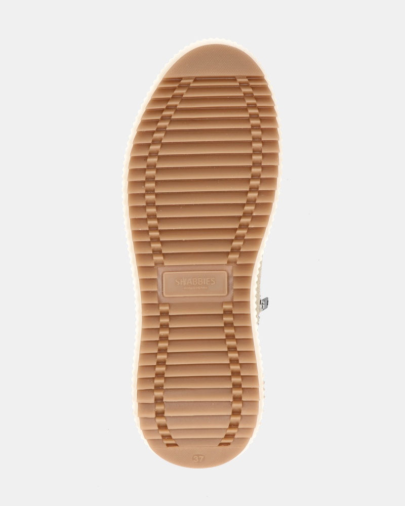 Shabbies Amsterdam Chavi Gevoerde boots  - beige