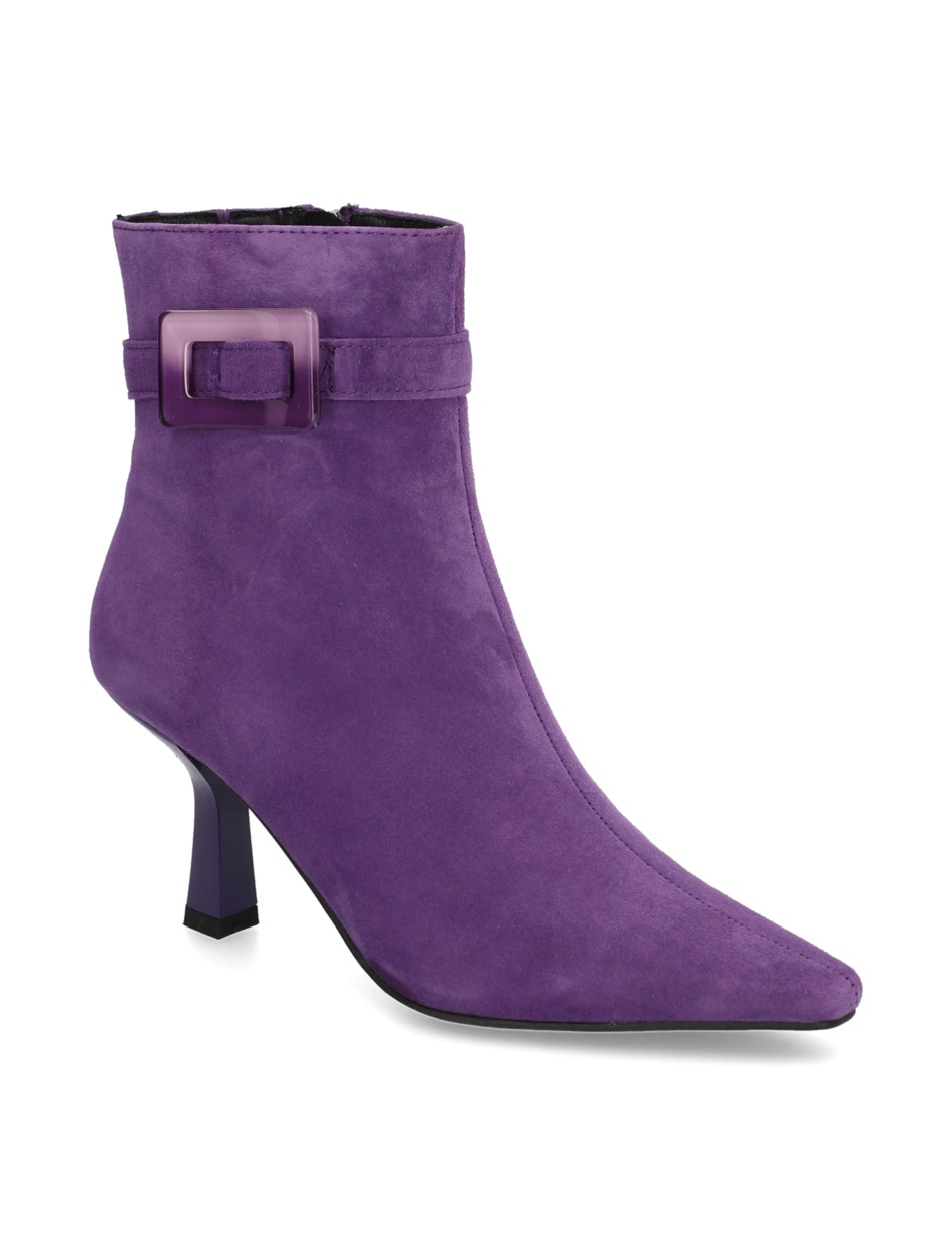 Veloursleder Stiefelette
