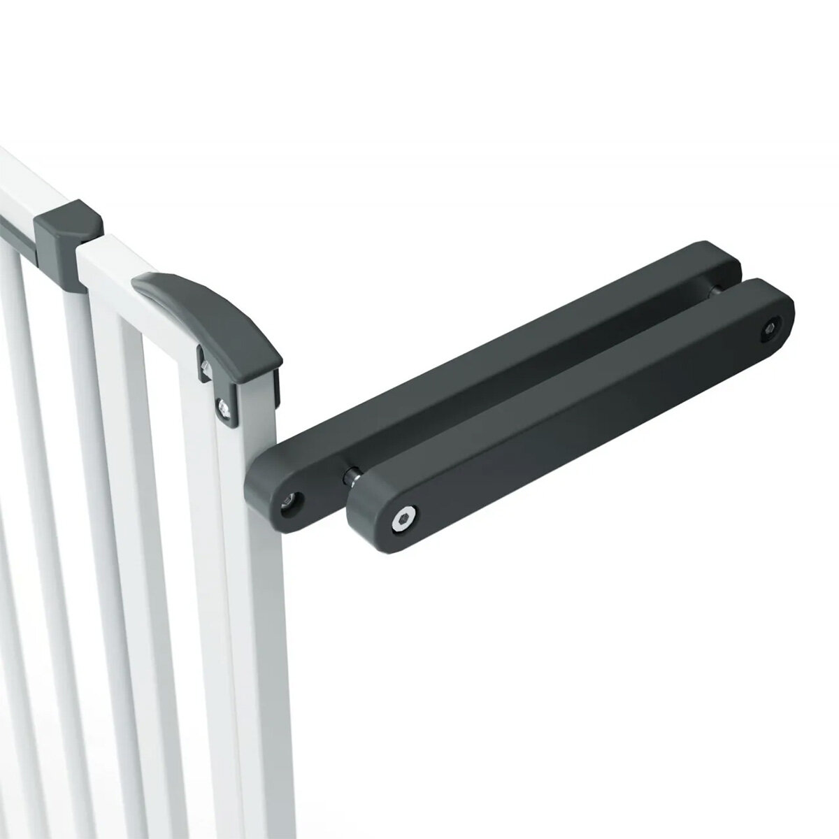 Geuther Baby Products GmbH Geuther by reer Türschutzgitter 4793 Easylock Plus 84,5 - 92,5 cm Metall Weiß