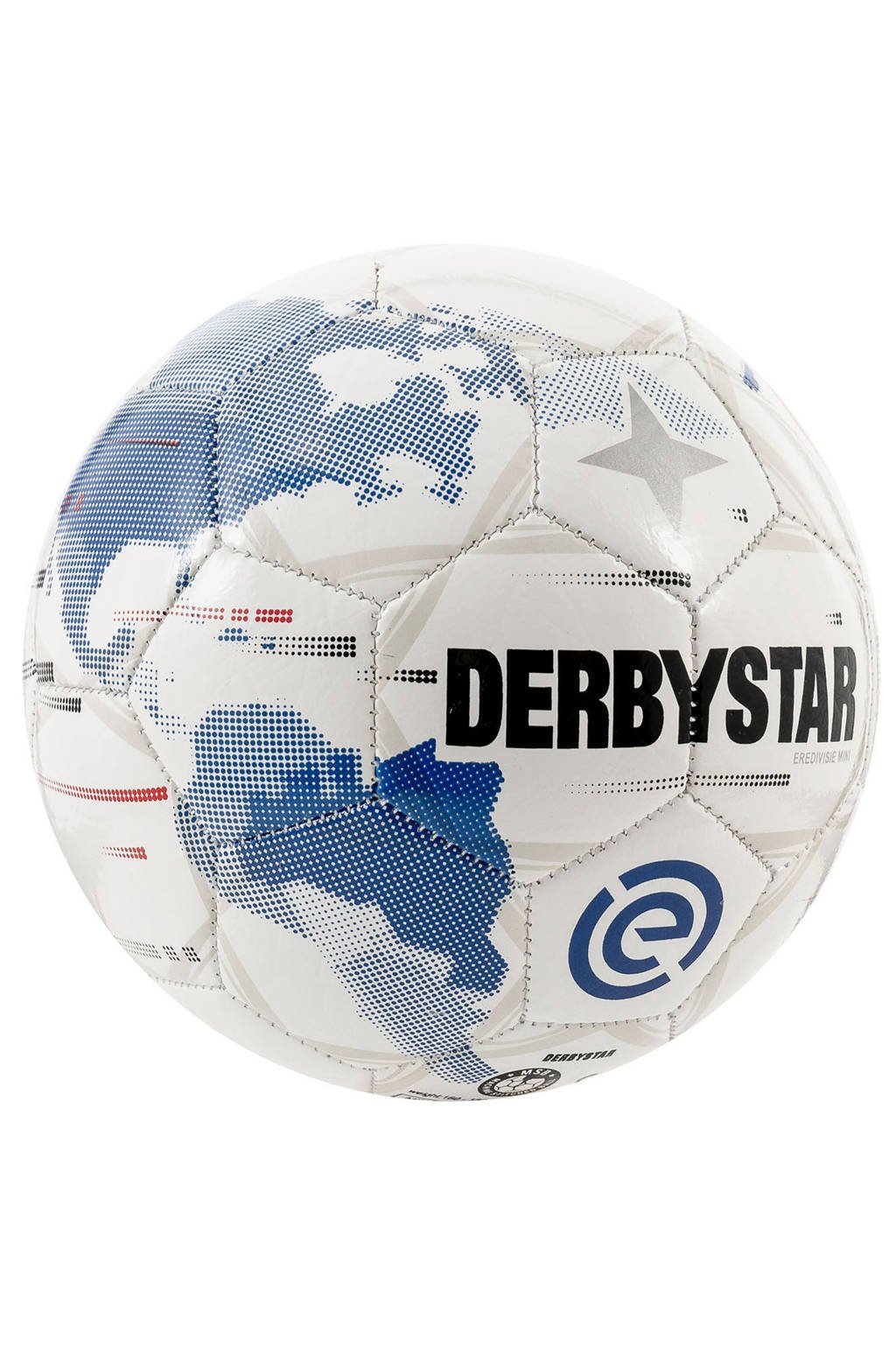 Derbystar junior voetbal Eredivisie Design Mini 25/26 wit maat