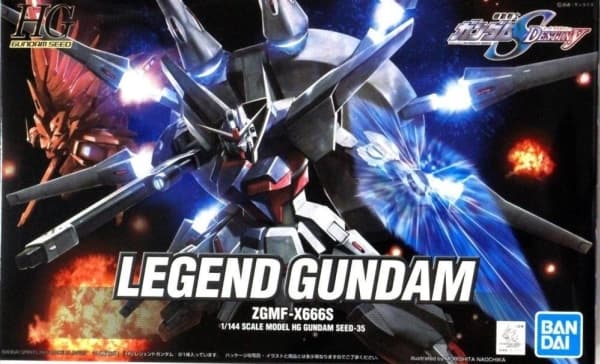 HG 1/144 LEGEND GUNDAM figur