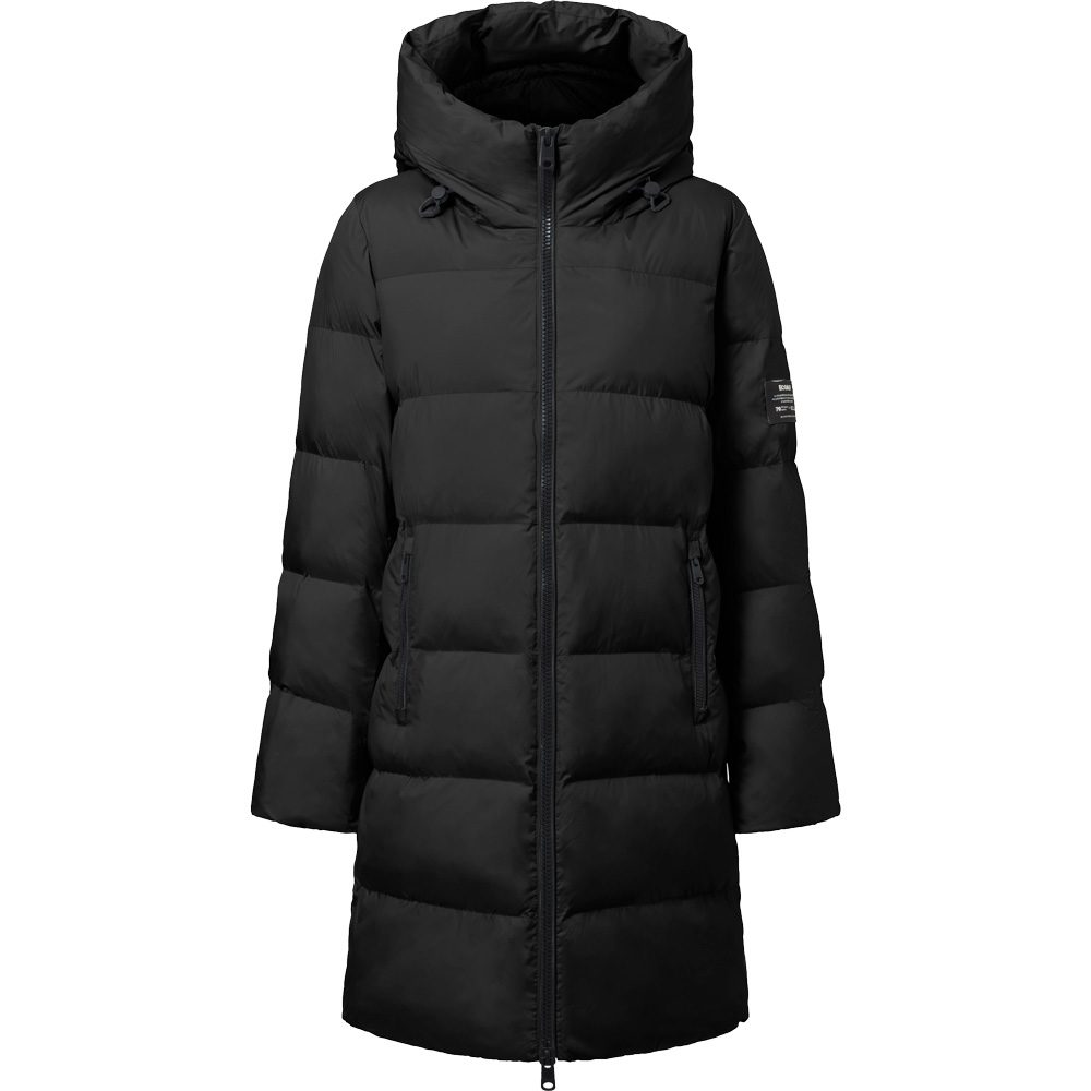 Ecoalf Manlie Mantel Damen schwarz