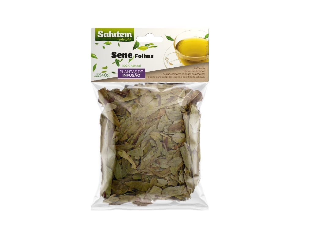 CHÁ SALUTEM EM SACO SENE FOLHAS 40G